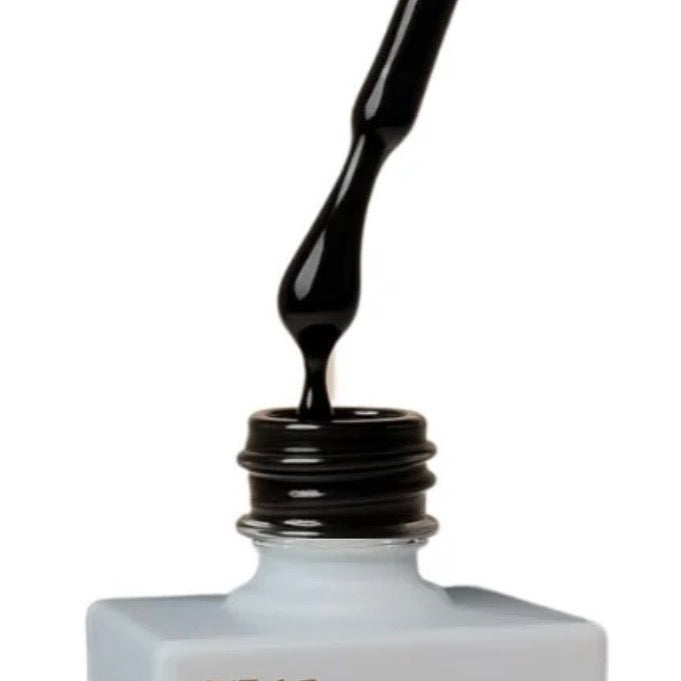 black gel polish