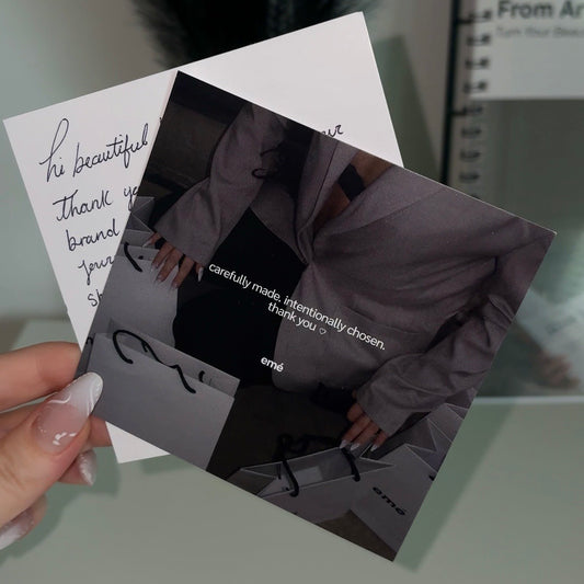 Package Insert Cards